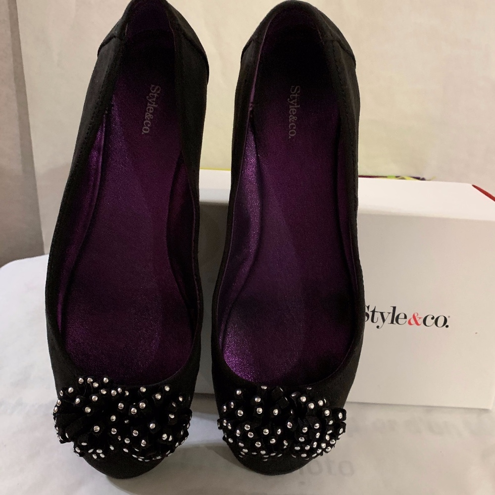 Suede Flat Flat - image 1